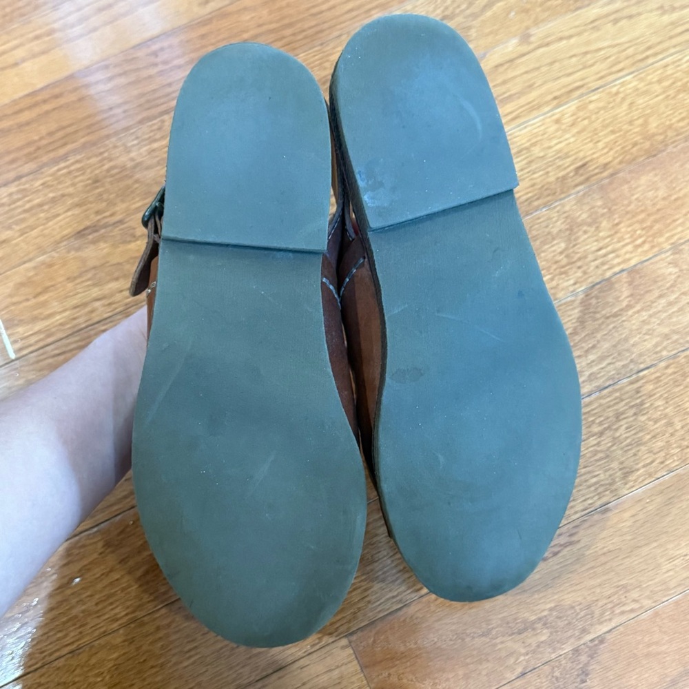 Cole Haan Brown Leather Slingback Sandals Women’s 9 - Picture 8 of 9